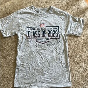 Gray National Baseball Hall of Fame T-Shirt